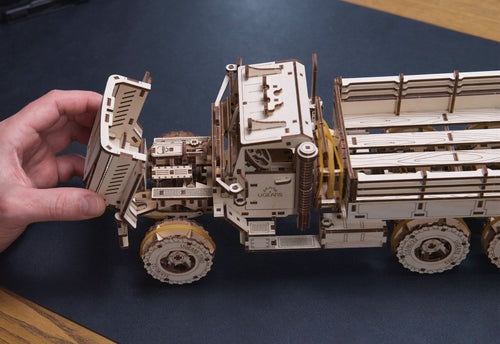 Ugears – Cargo Truck Lkw Mit Ladefläche | 3D Holzpuzzle - Lama Welt