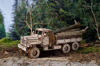 Ugears – Cargo Truck Lkw Mit Ladefläche | 3D Holzpuzzle - Lama Welt