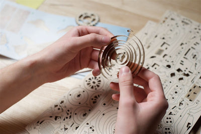 Ugears – Cobra Drift Rennwagen Sportcabrio | 3D Holzpuzzle - Lama Welt