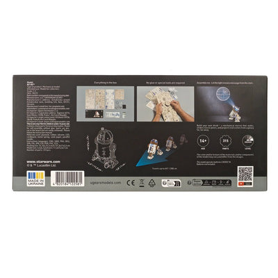 Ugears | Droid „Star Wars R2 - D2™“ | 3D Holzpuzzle - Lama Welt