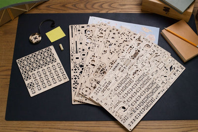 Ugears – Geländefahrzeug Mit Kettenantrieb Allrad - Mobil | 3D Holzpuzzle - Lama Welt