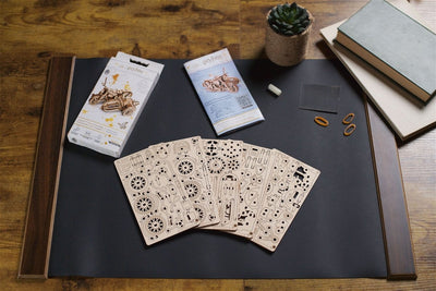 Ugears – Hagrids Fliegendes Motorrad™ Mit Beiwagen (Harry Potter™) | 3D Holzpuzzle - Lama Welt