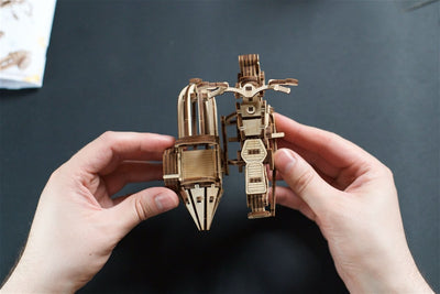Ugears – Hagrids Fliegendes Motorrad™ Mit Beiwagen (Harry Potter™) | 3D Holzpuzzle - Lama Welt
