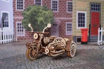 Ugears – Hagrids Fliegendes Motorrad™ Mit Beiwagen (Harry Potter™) | 3D Holzpuzzle - Lama Welt