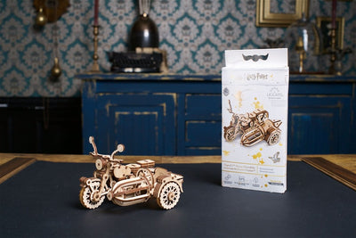 Ugears – Hagrids Fliegendes Motorrad™ Mit Beiwagen (Harry Potter™) | 3D Holzpuzzle - Lama Welt