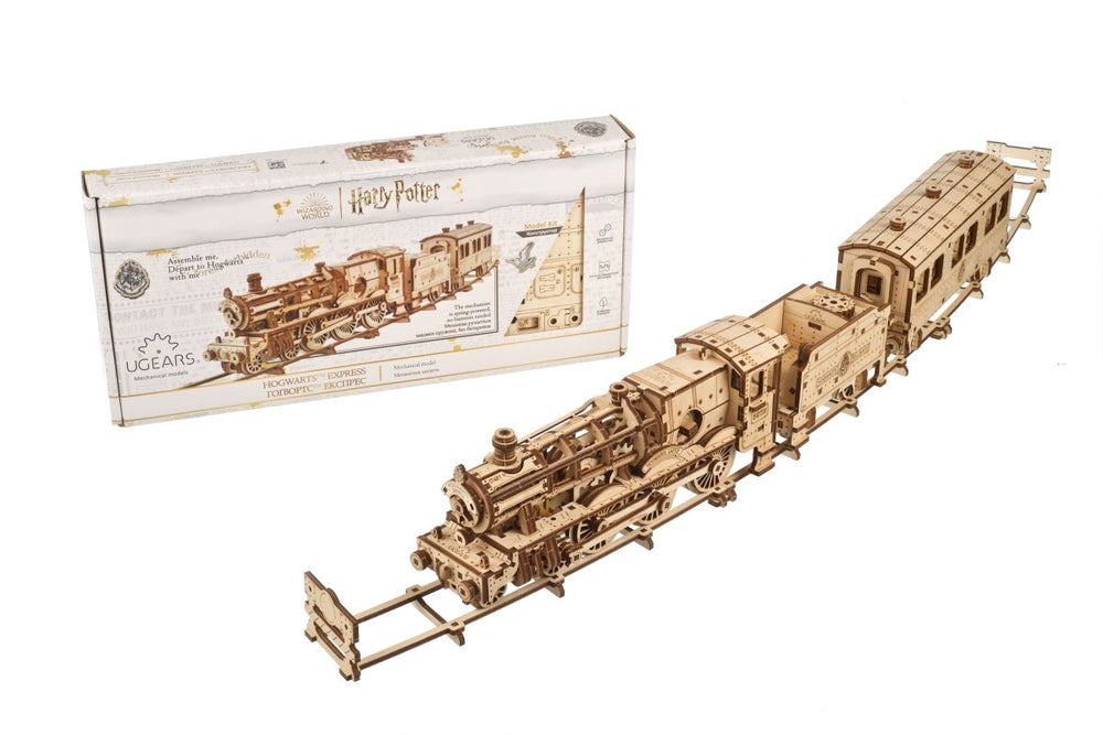 Ugears – Hogwarts™ Express Magischer Zug | 3D Holzpuzzle - Lama Welt