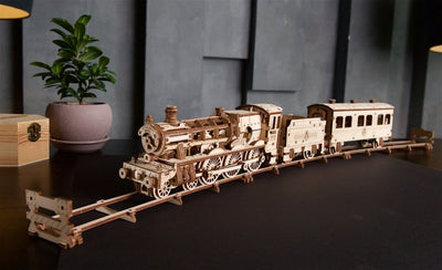 Ugears – Hogwarts™ Express Magischer Zug | 3D Holzpuzzle - Lama Welt