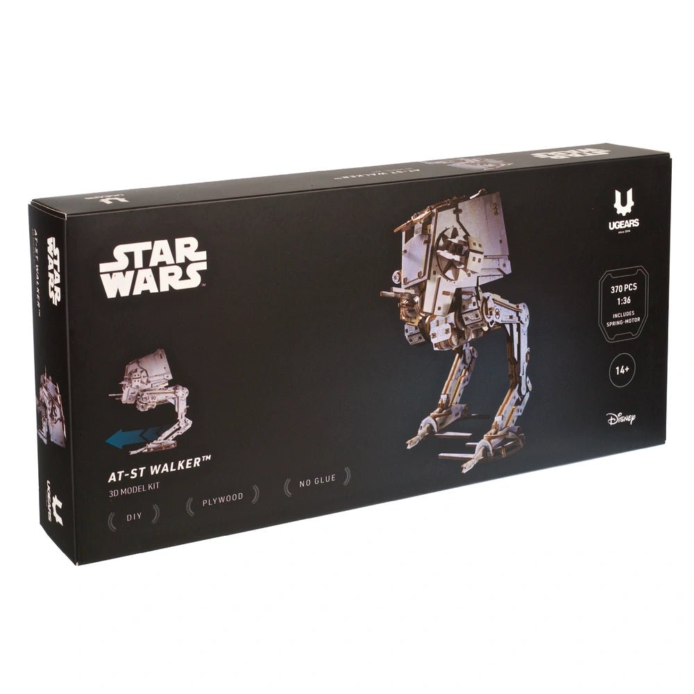 Ugears | Läufer „Star Wars AT - ST Walker™“ | 3D Holzpuzzle - Lama Welt