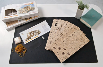 Ugears – Lkw "Heavy Boy" Vm - 03 Lastwagen | 3D Holzpuzzle - Lama Welt