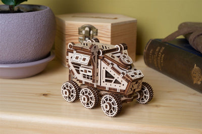 Ugears – Mars Rover Weltraum - Buggy | 3D Holzpuzzle - Lama Welt