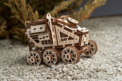 Ugears – Mars Rover Weltraum - Buggy | 3D Holzpuzzle - Lama Welt