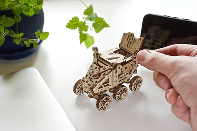 Ugears – Mars Rover Weltraum - Buggy | 3D Holzpuzzle - Lama Welt