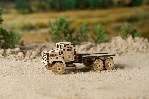 Ugears – Militärtruck Gefechtsfahrzeug | 3D Holzpuzzle - Lama Welt