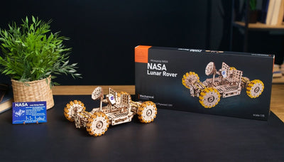 Ugears – Mondrover Der Nasa Weltraumfahrzeug | 3D Holzpuzzle - Lama Welt