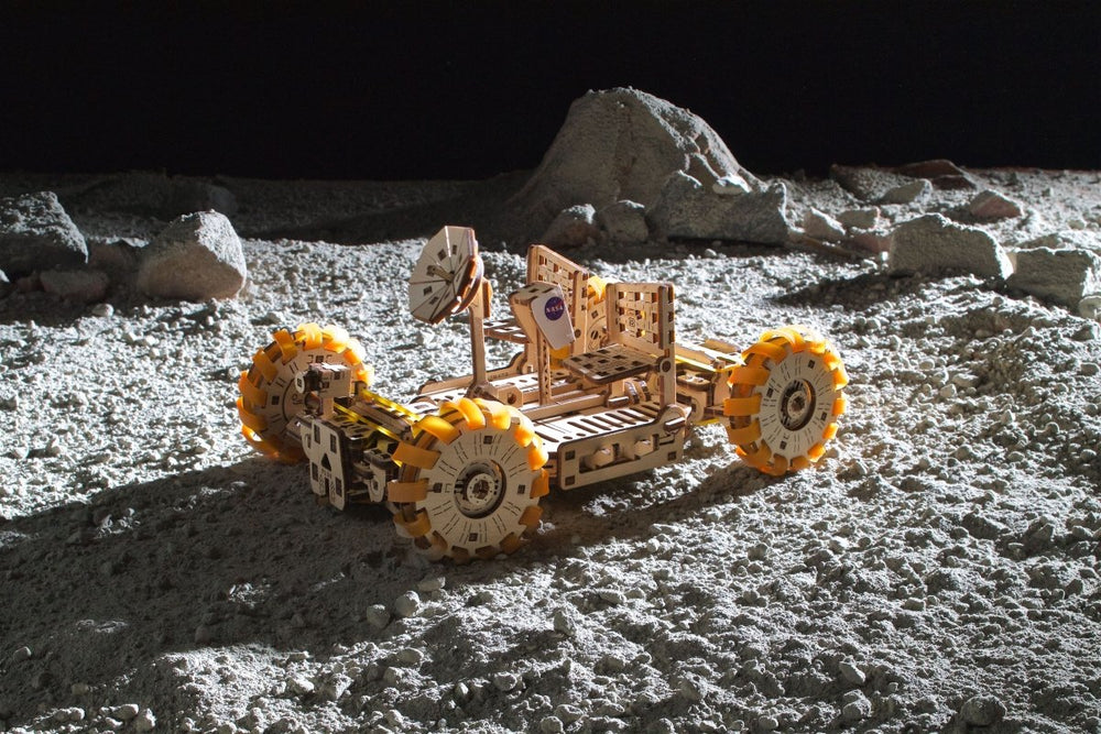 Ugears – Mondrover Der Nasa Weltraumfahrzeug | 3D Holzpuzzle - Lama Welt