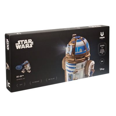 Ugears | Droid „Star Wars R2-D2™“ | 3D Holzpuzzle