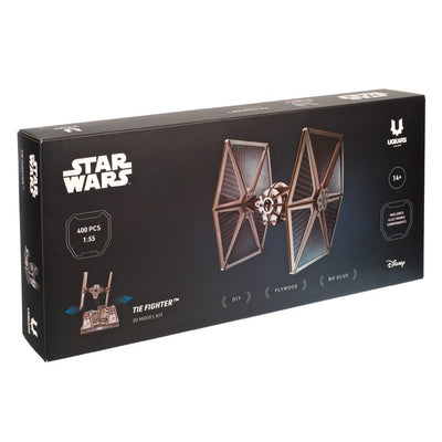 Ugears | Raumjäger „Star Wars TIE Fighter™“ | 3D Holzpuzzle - Lama Welt
