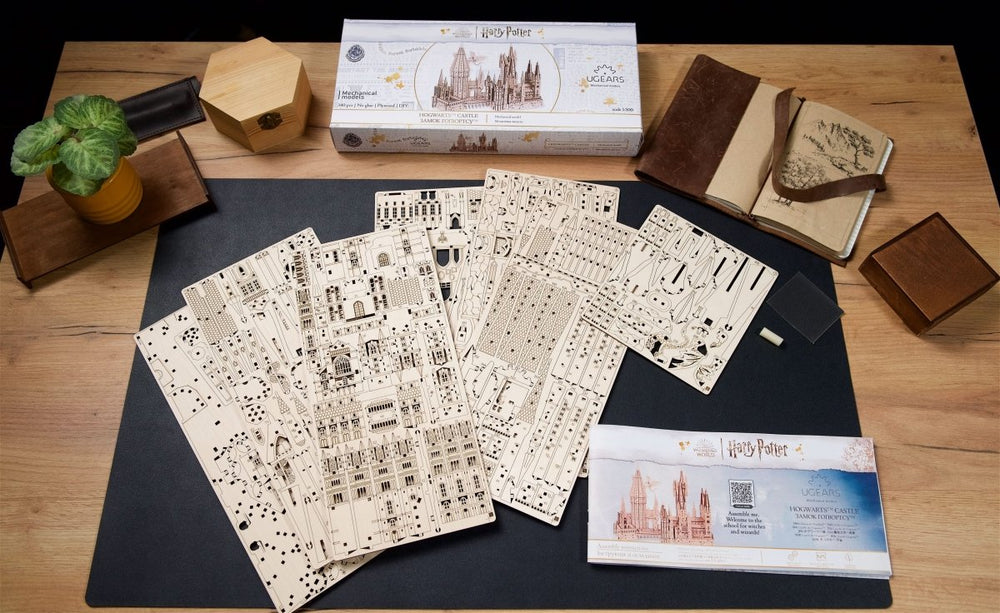 Ugears – Schloss Hogwarts™ Zauberschule | 3D Holzpuzzle - Lama Welt