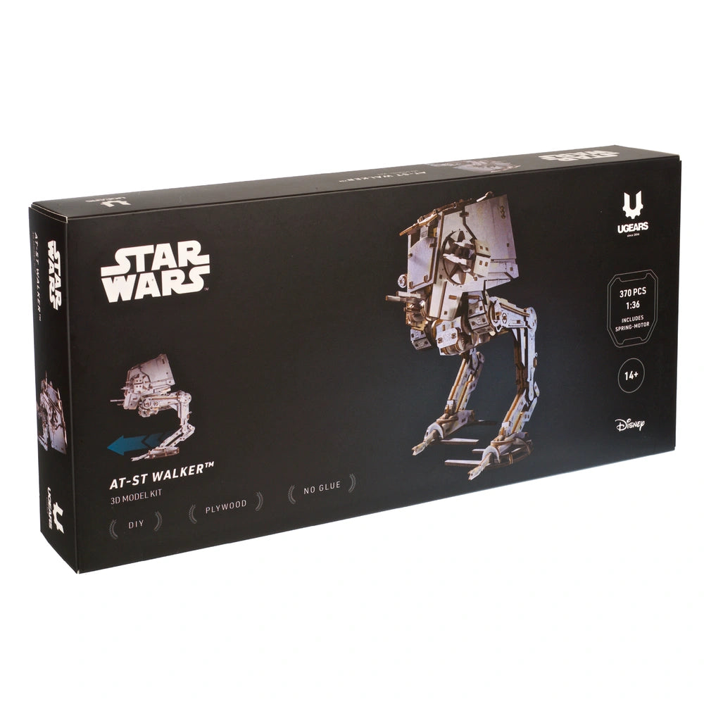 Ugears | Läufer „Star Wars AT-ST Walker™“ | 3D Holzpuzzle