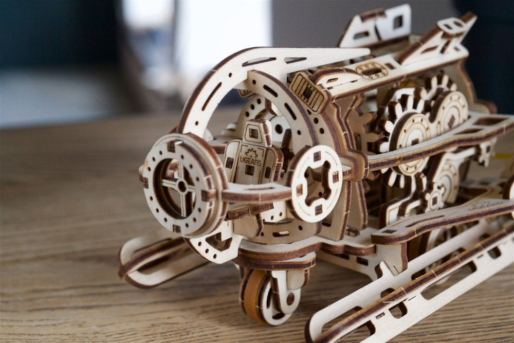 Ugears – Steampunk U - Boot Vintage - Tauchboot | 3D Holzpuzzle - Lama Welt