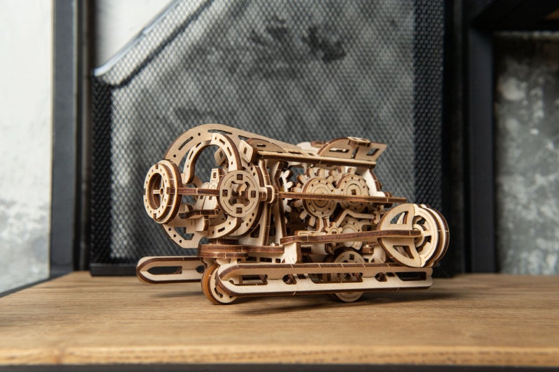 Ugears – Steampunk U - Boot Vintage - Tauchboot | 3D Holzpuzzle - Lama Welt