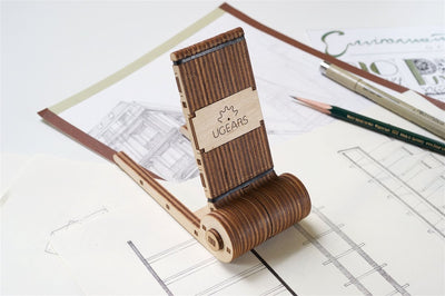 Ugears – Telefonhalterung Handy - Ständer | 3D Holzpuzzle - Lama Welt