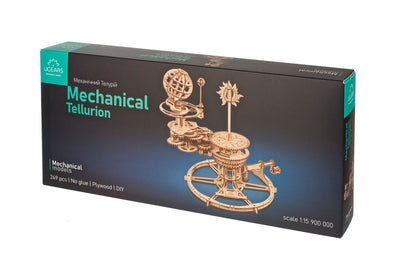 Ugears – Tellurion Astronomisches Demonstrationsmodell | 3D Holzpuzzle - Lama Welt