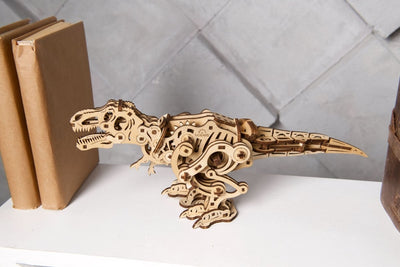 Ugears – Tyrannosaurus Rex Dinosaurier | 3D Holzpuzzle - Lama Welt