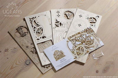 Ugears – Ugears 3D Holzpuzzle Theater Bühnenhaus Aus Holz | 3D Holzpuzzle - Lama Welt