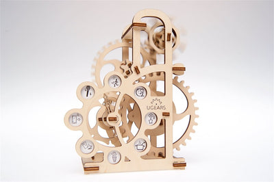 Ugears – Ugears Dynamometer Luftdruck - Anzeiger Bausatz Aus Holz | 3D Holzpuzzle - Lama Welt