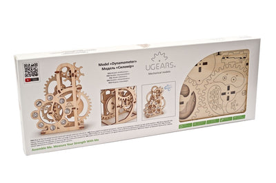 Ugears – Ugears Dynamometer Luftdruck - Anzeiger Bausatz Aus Holz | 3D Holzpuzzle - Lama Welt