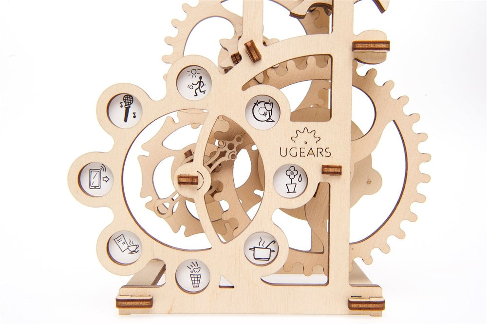 Ugears – Ugears Dynamometer Luftdruck - Anzeiger Bausatz Aus Holz | 3D Holzpuzzle - Lama Welt