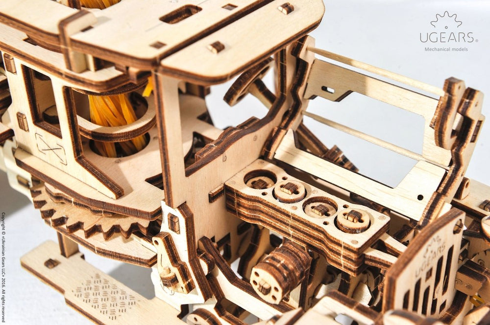 Ugears – Ugears Lkw Tankwagen Holzbausatz – 3D Modell Bausatz | 3D Holzpuzzle - Lama Welt