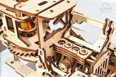 Ugears – Ugears Lkw Tankwagen Holzbausatz – 3D Modell Bausatz | 3D Holzpuzzle - Lama Welt