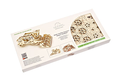 Ugears – Ugears Mähdrescher Holz Modellbausatz – 3D Puzzle | 3D Holzpuzzle - Lama Welt