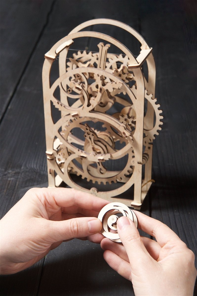 Ugears – Ugears Mechanischer 20 Minuten Timer Aus Holz 3D Puzzle | 3D Holzpuzzle - Lama Welt