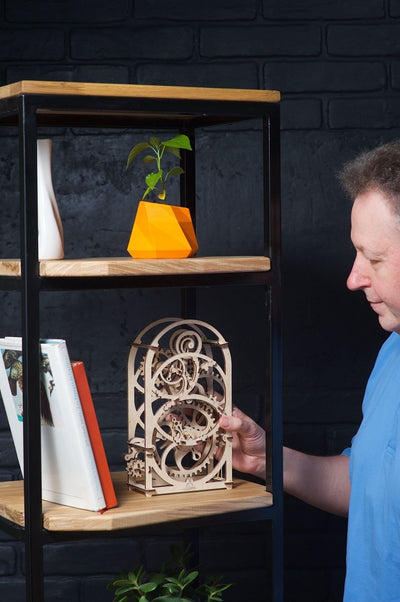 Ugears – Ugears Mechanischer 20 Minuten Timer Aus Holz 3D Puzzle | 3D Holzpuzzle - Lama Welt