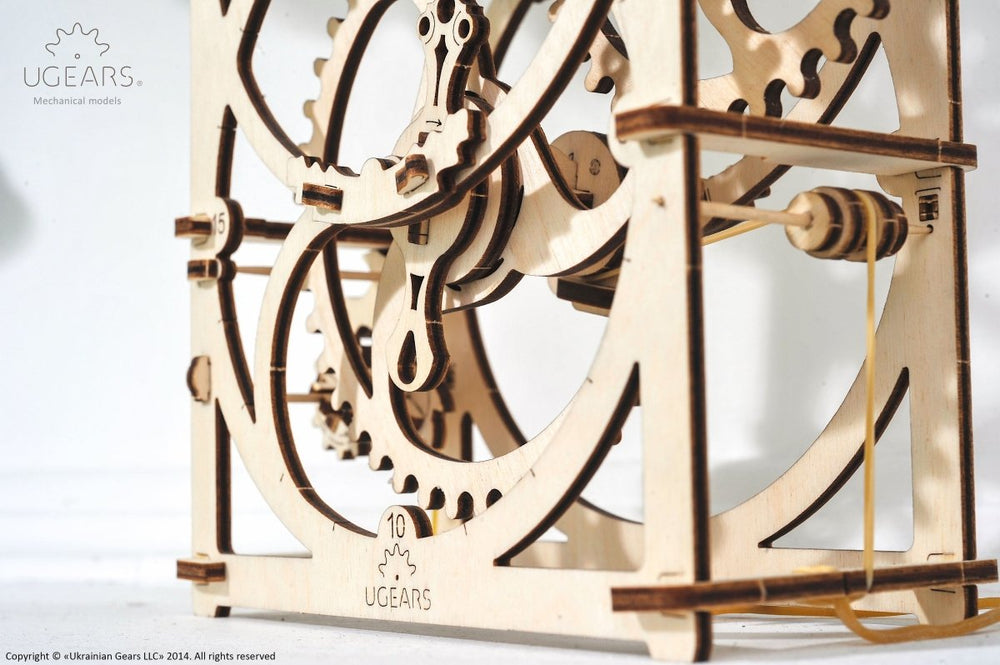 Ugears – Ugears Mechanischer 20 Minuten Timer Aus Holz 3D Puzzle | 3D Holzpuzzle - Lama Welt