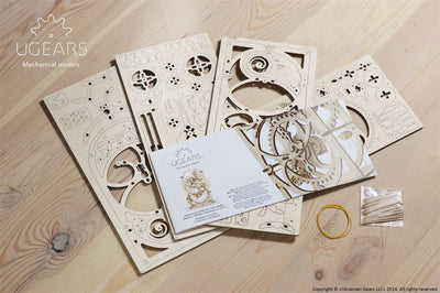Ugears – Ugears Mechanischer 20 Minuten Timer Aus Holz 3D Puzzle | 3D Holzpuzzle - Lama Welt