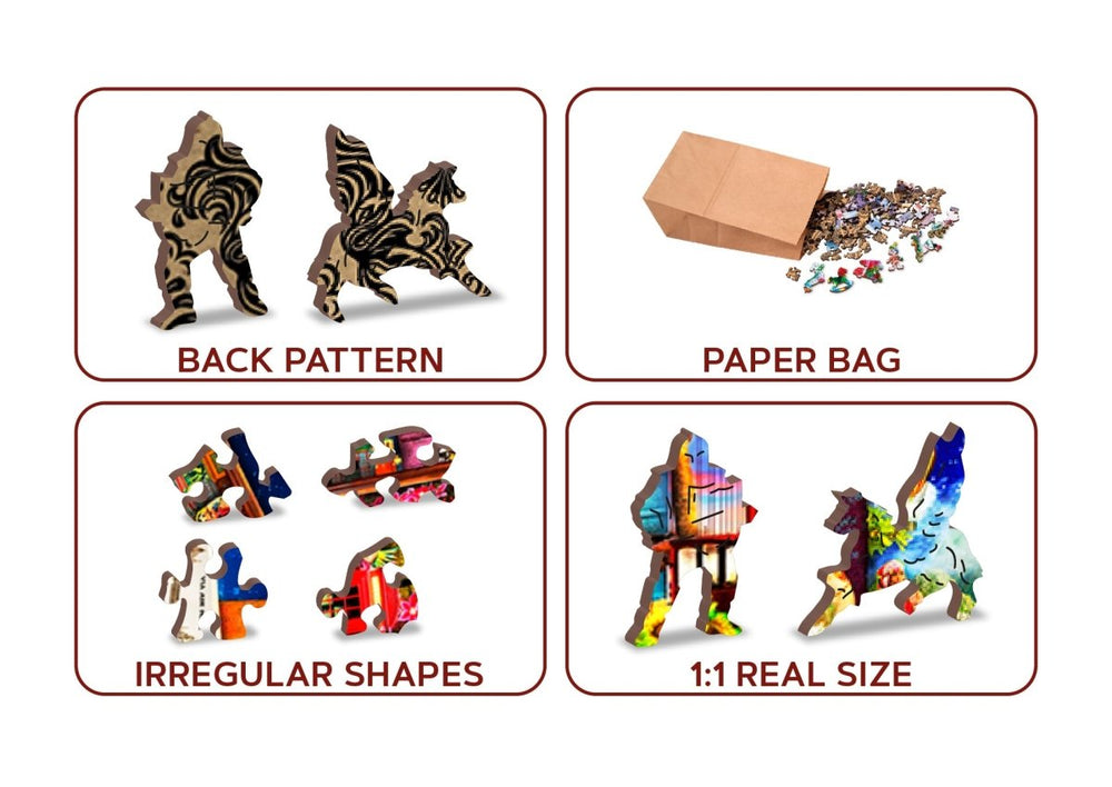 Weltreise - Bücherregal 505 L - Lama Welt