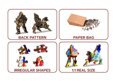 Weltreise - Bücherregal 505 L - Lama Welt