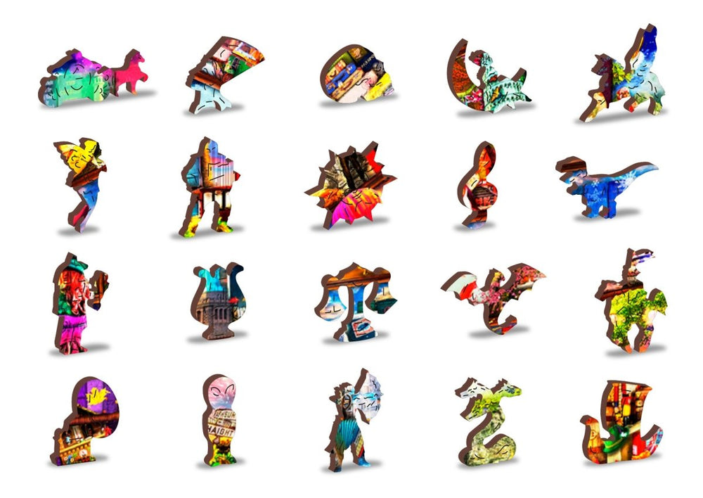 Weltreise - Bücherregal 505 L - Lama Welt