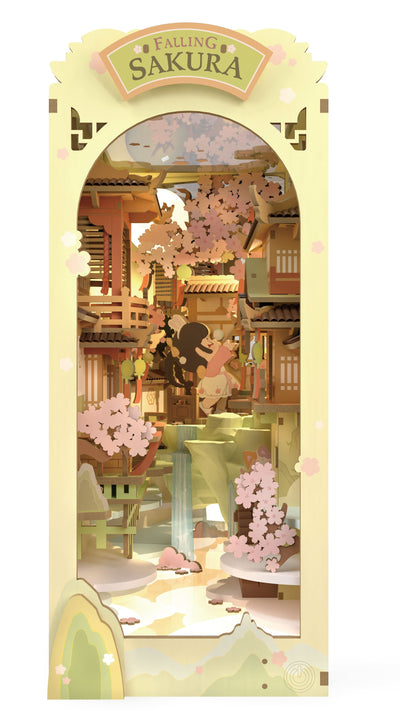 Robotime – Fallende Kirschblüten | 3D Holzpuzzle