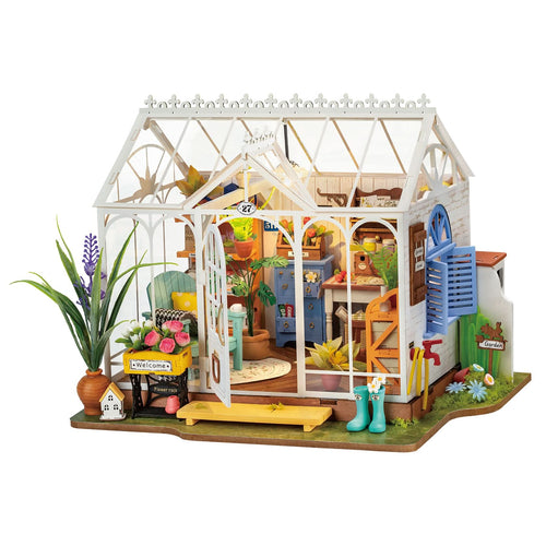 Robotime – Traumhaftes Gartenhaus | 3D Holzpuzzle