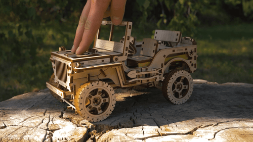 WOODEN.CITY – 4X4 | 3D Holzpuzzle - Lama Welt