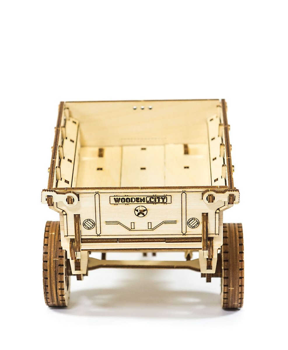 WOODEN.CITY – Anhänger | 3D Holzpuzzle - Lama Welt