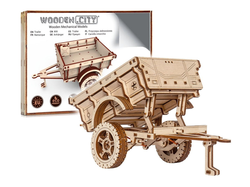 WOODEN.CITY – Anhänger | 3D Holzpuzzle - Lama Welt