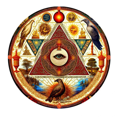 WOODEN.CITY – Auge Des Universums | 3D Holzpuzzle - Lama Welt