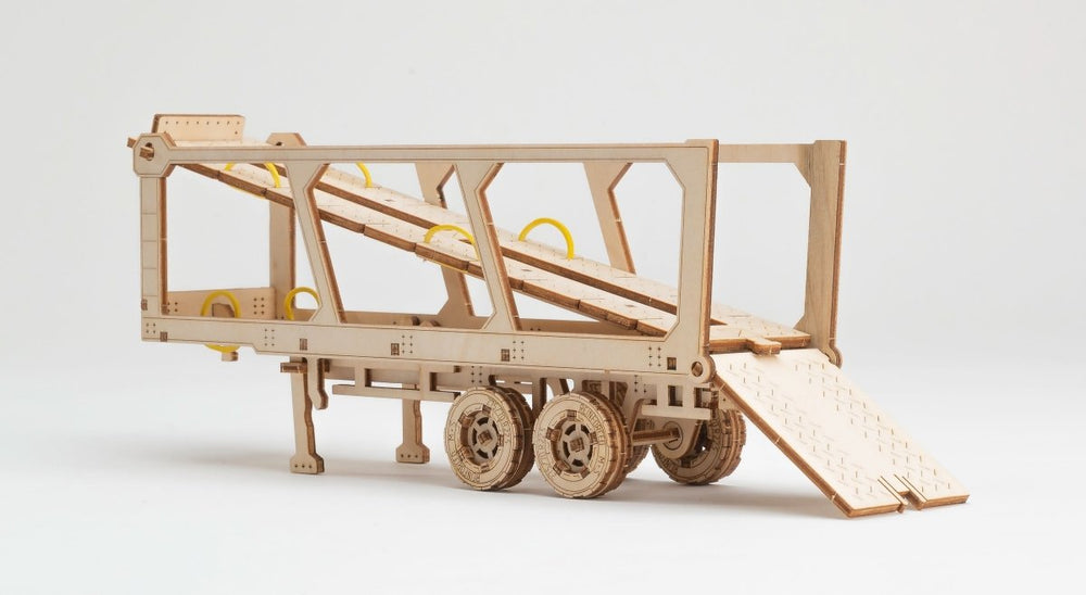 WOODEN.CITY – Auto - Transporter | 3D Holzpuzzle - Lama Welt