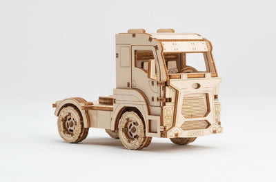 WOODEN.CITY – Auto - Transporter | 3D Holzpuzzle - Lama Welt